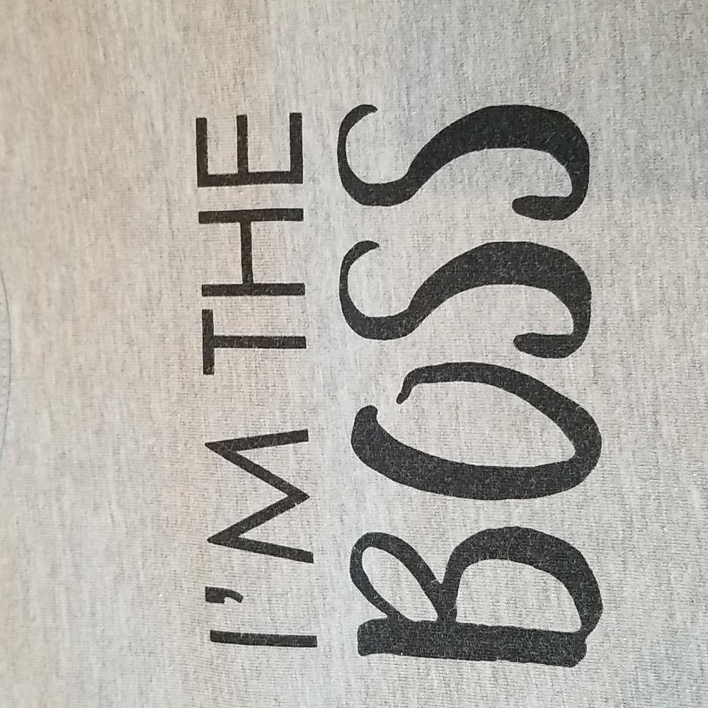 AVON I'm the Boss girls sz M/M 6/6X tshirt - Picture 2 of 5